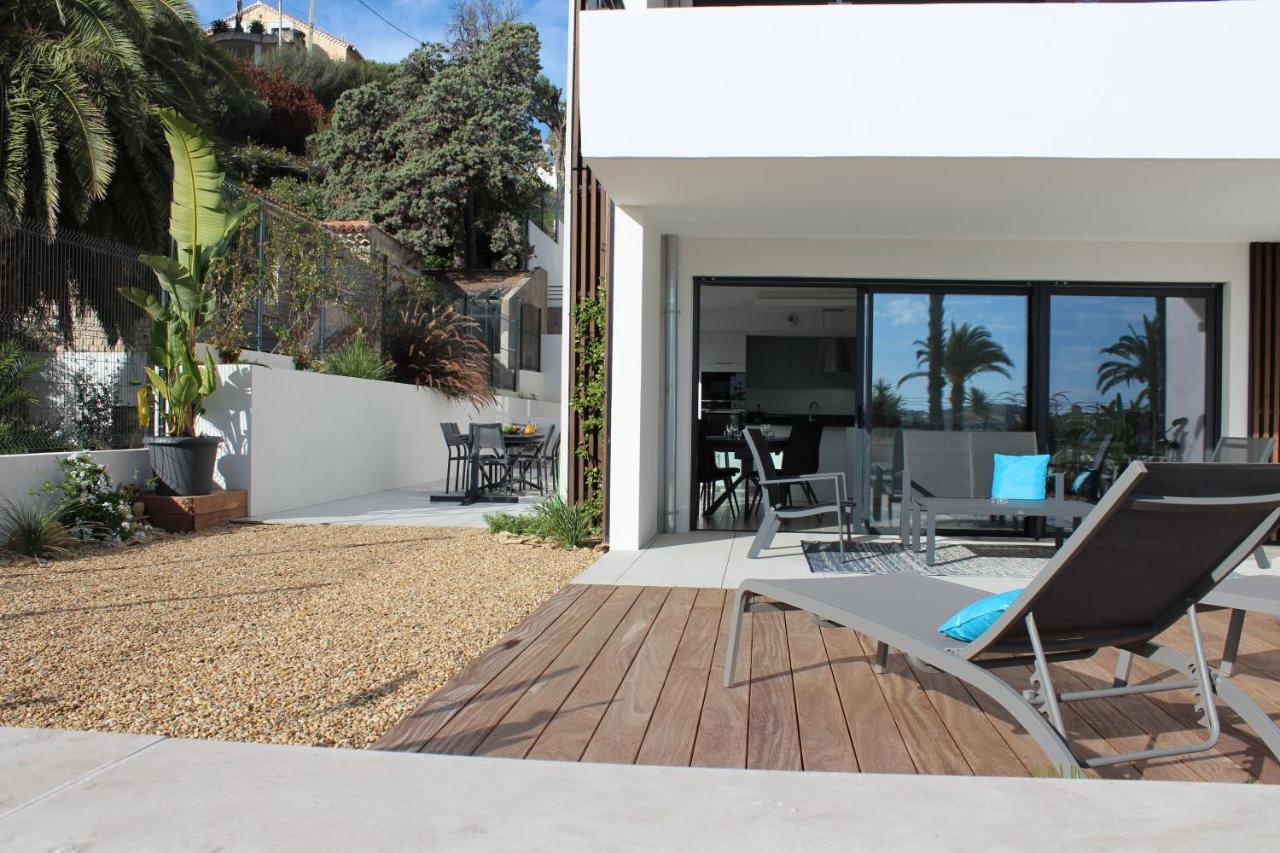 O Fil De L'Eau Bandol - App A05 - T3 Avec Jardin Et Terrasse Apartment Ngoại thất bức ảnh