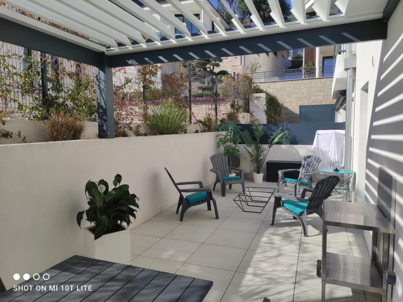 O Fil De L'Eau Bandol - App A05 - T3 Avec Jardin Et Terrasse Apartment Ngoại thất bức ảnh